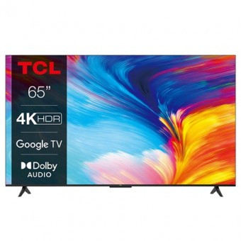 Smart google tv ultra hd 4k 65 inch 165cm tcl foto