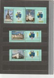 ROMANIA 2014 LP 2045 a ORASE DUNARENE TULCEA SERIE CU VINIETE MNH NESTAMPILATA, Nestampilat