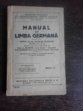 MANUAL DE LIMBA GERMANA PENTRU PRIMUL AN AL LICEEELOR TEORETICE - DEMETRU MICHAIL