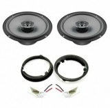 Pachet Difuzoare Auto Hertz Uno Citroen C-Crosser Spate, 220W, Inele Adaptare + Conectori