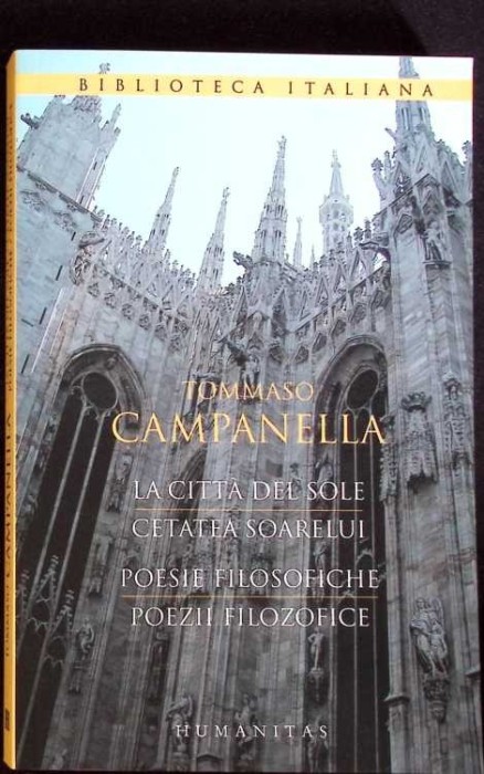 CETATEA SOARELUI. POEZII FILOZOFICE-TOMMASO CAMPANELLA-275330