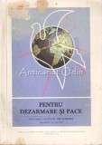 Pentru Dezarmare Si Pace. Adunarea Cultelor Din Romania