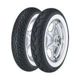 DOT21 Anvelopă Moto Chopper/cruiser DUNLOP 150/80-16 TT 71H D404 Față WWW (WIDE WHITE WALL)