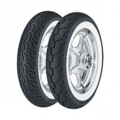 Anvelopă Moto Chopper/cruiser DUNLOP 150/80B16 TT 71H D404 Spate WWW (WIDE WHITE WALL)