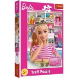 PUZZLE TREFL 100 BARBIE SA O CUNOASTEM PE BARBIE