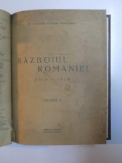 RAZBOIUL ROMANIEI (1916-1918) - COLONEL IOANITIU ALEXANDRU, VOL I-II (EDITIE COLIGATA) foto