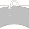 Set placute frana,frana disc PORSCHE CAYENNE (9PA, 955) (2002 - 2010) KRIEGER 0950006346
