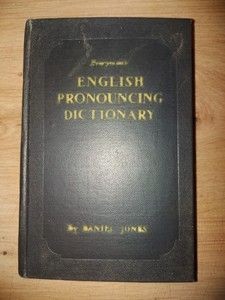 Everyman`s english pronouncing dictionary Daniel Jones