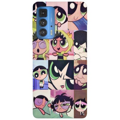 Husa compatibila cu Motorola Edge 20 Lite model Buttercup Powerpuff, Silicon, TPU, Viceversa foto