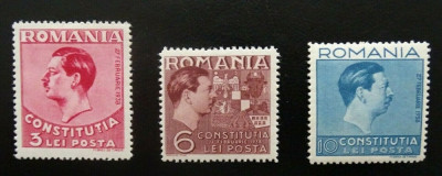Romania LP 124 , Constitutia , MH/* foto