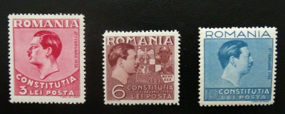 Romania LP 124 , Constitutia , MH/* foto