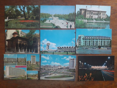 Lot 47 carti postale vintage cu Orasul Bucuresti / CP1 foto
