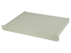 Carcasă standard 19 1U gri oțel 350mm x 482mm