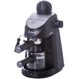 Espressor Samus Essenza, 3.5 bari, Rezervor 0.24 L, Capacitate 4 ceşti, Filtru inox, Cană gradată, Negru/Inserție inox