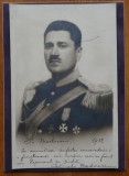 Fotografie cu autograf, Colonel Paul Teodorescu, viitor General, catre Slt. Mastocan, 1932