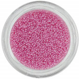 Perle decorative - roz &icirc;nchis, 0,5mm