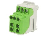 Bloc de Distribuție Verde 10mm2-25mm2