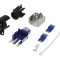 Conector adaptor soclu etherCON ecranat aurit