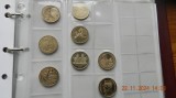 Set monede 50 bani comemorative 12 buc. 2010-2019