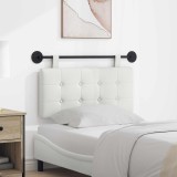 vidaXL Cap de pat suspendat Alb 100 x 55 x 5 cm Piele artificială 42031884