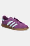 adidas Originals sneakers din piele &icirc;ntoarsă Muenchen culoarea violet, JS3995