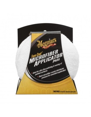 Set 2 aplicatoare din microfibra Meguiar&amp;#039;s Even Coat Microfiber Applicator Pads foto