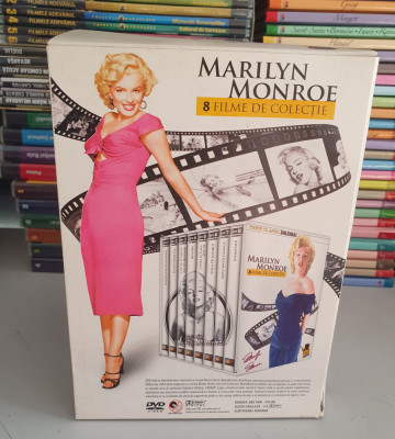 Marilyn Monroe - colectie 8 dvd - completa foto