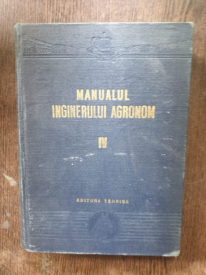 Manualul Inginerului Agronom - IV - Zootehnie foto