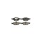 Placute frana FORD FIESTA V JH JD ABE C1G038ABE