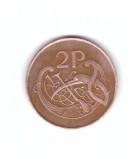 Moneda Irlanda 2 pence 1971, stare foarte buna, curata