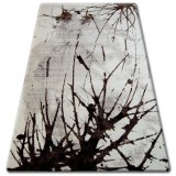 Covor acril Patara 0203 crem si maro, 80x150 cm