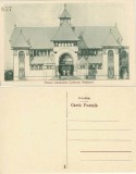 CP1960N Planul Căminului cultural, Rășinari, carte poștală