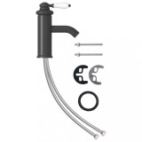 Cumpara ieftin Robinet chiuveta de baie, gri, 130x180 mm