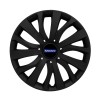Set 4 capace roti 15 inchi (R15) compatibile VOLVO, Model - 345 Black, Autohelix MSA