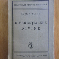 Diferentialele divine - Lucian Blaga (1940)