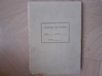 CARNET DE BORD AUTO-1967 d1. foto