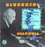 Disc vinil, LP. Piano Concertos D Minor, K.466, C Major, K.503-Mozart, Gieseking, Philharmonia Orchestra, H-241949, Columbia