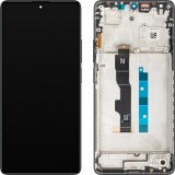 Cumpara ieftin Display cu Touchscreen Xiaomi Redmi Note 13 5G, cu Rama, Negru (Graphite Black), Service Pack 5600020N1700