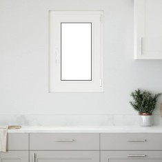 vidaXL Fereastră de subsol &bdquo;RISOR&rdquo; 50x75 cm oscilo-batantă DIN dreapta, albă