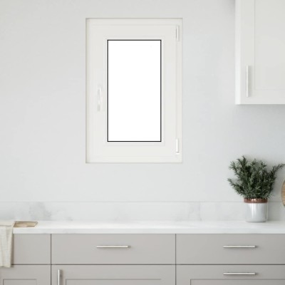 Fereastră de subsol &amp;bdquo;RISOR&amp;rdquo; 50x75 cm oscilo-batantă DIN dreapta, albă foto