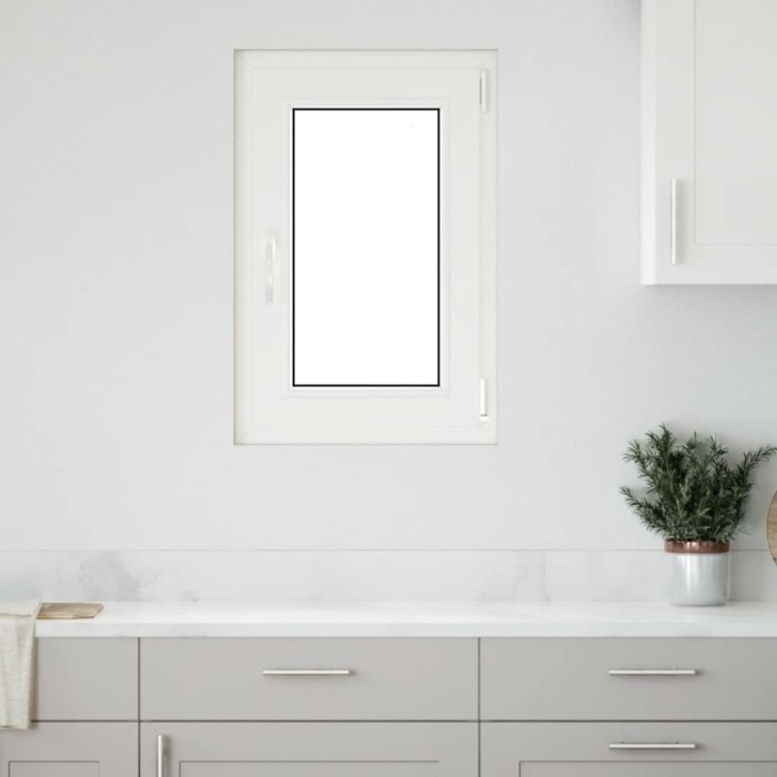Fereastră de subsol &bdquo;RISOR&rdquo; 50x75 cm oscilo-batantă DIN dreapta, albă