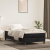 VidaXL Saltea de pat cu arcuri, negru, 120x190x20 cm, textil 4007156
