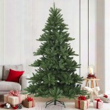 vidaXL Brad de Crăciun artificial cu ramuri articulare Verde 210 cm 42019324