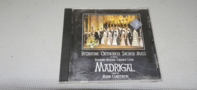 Corul De Cameră &amp;bdquo;Madrigal&amp;rdquo; (CD) - Live - 1999 foto