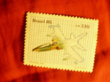 Serie 1 valoare Brazilia 1986 - Aviatie, Nestampilat