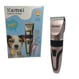 Cumpara ieftin Masina de tuns pentru caini 12 in 1 Kemei KM-1056 cu acumulator si accesorii