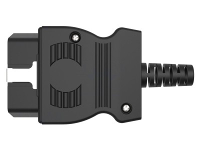 Conector OBD II de diagnosticare negru foto