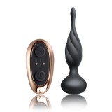 Dop Anal Cu Vibratii Discover, Negru, 13 cm, Rocks-Off
