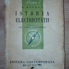 Istoria electricitatii- P. Devaux