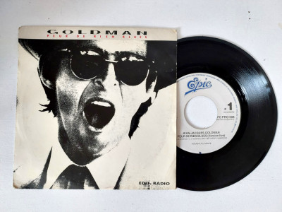 GOLDMAN, Pour de Rien Blues, disc vinil mic, Edit RADIO, 1969 foto